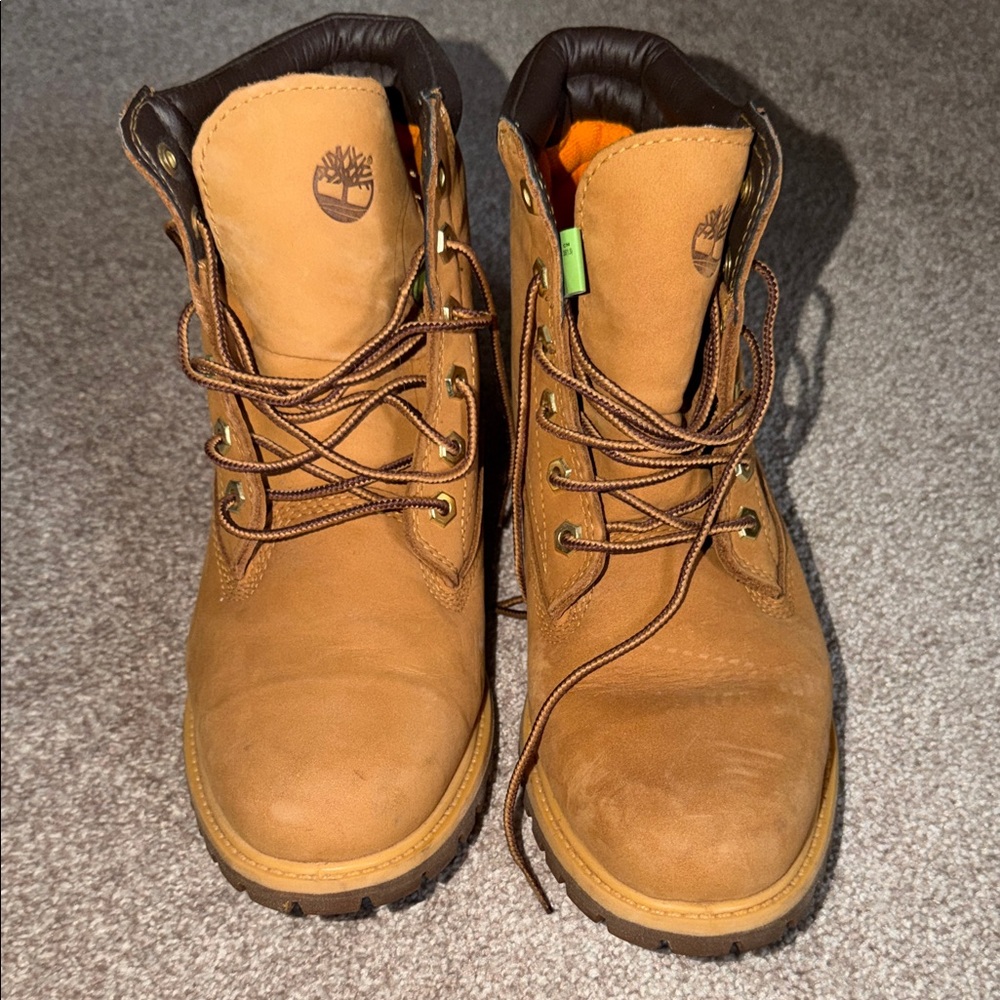 Timberland Kids Brown Lace-Up Boots